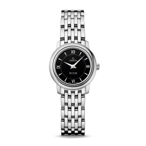 OMEGA/欧米茄 碟飞系列 典雅 精钢 石英机芯 女士腕表 424.10.24.60.01.001