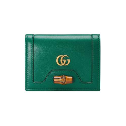  GUCCI古驰 22年秋冬 女士 Gucci Diana竹节卡包 658244 17Q0T 3120