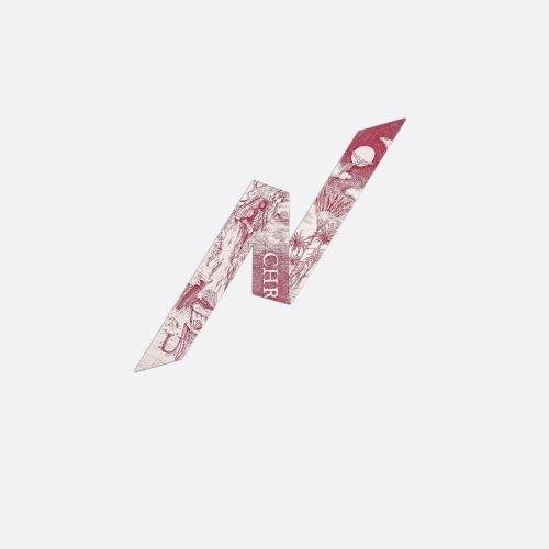  DIOR迪奥 22年秋冬 女士 丝巾 ABCDior Mitzah 丝巾 11ABC106U600_C342