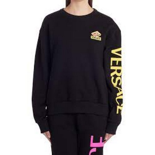  VERSACE/范思哲 女士黑色棉质卫衣 1002173 1A01174 1B000 PLFSX