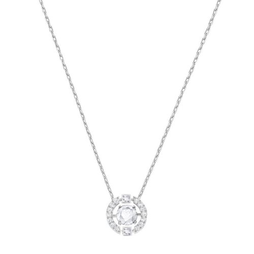 Swarovski/施华洛世奇 Sparkling DanceRound 跳动的心女士项链锁骨链 5279425