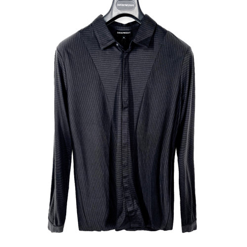 Emporio Armani/安普里奥阿玛尼 黑色条纹衬衫 R1C01J R1L9J 999