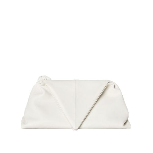 Bottega Veneta/葆蝶家  宝缇嘉女包 女士白色皮质经典时尚手拿包 622712VCP30