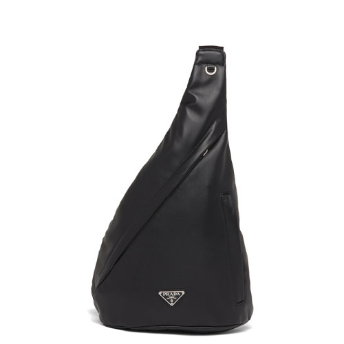 PRADA/普拉达  男士黑色皮革单肩背包2VZ092_2DXV_F0002_V_OOO