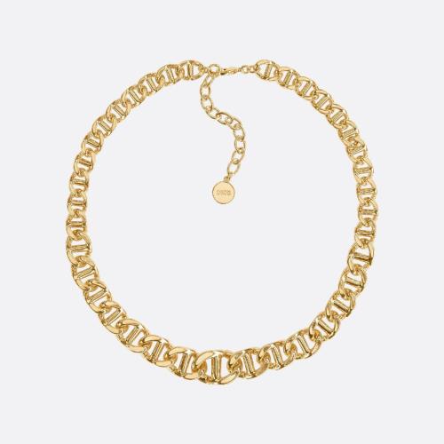  DIOR迪奥 22年秋冬 女士 项链 Collier CD Navy N1817CDNMT_D300