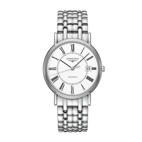 LONGINES/浪琴 时尚系列 自动机械表钢链男表38.5毫米L4.921.4.11.6
