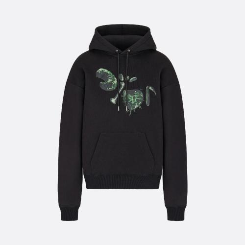  DIOR迪奥 22年秋冬 男士 卫衣 CACTUS JACK DIOR 超大版型连帽运动衫 283J678B0531_C986