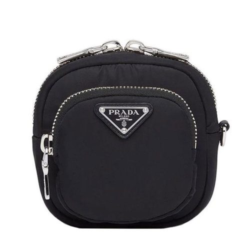 PRADA/普拉达  女士 女包 黑色时尚手拿包 1NE027-2CKI-F0D9A