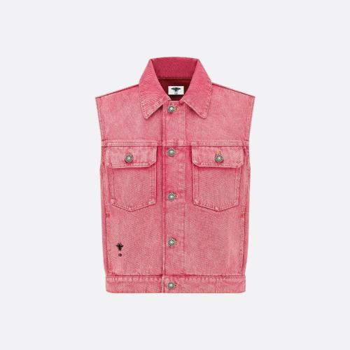  DIOR迪奥 22年秋冬 女士 马甲 Veste sans manches 222G01A3518_X4894