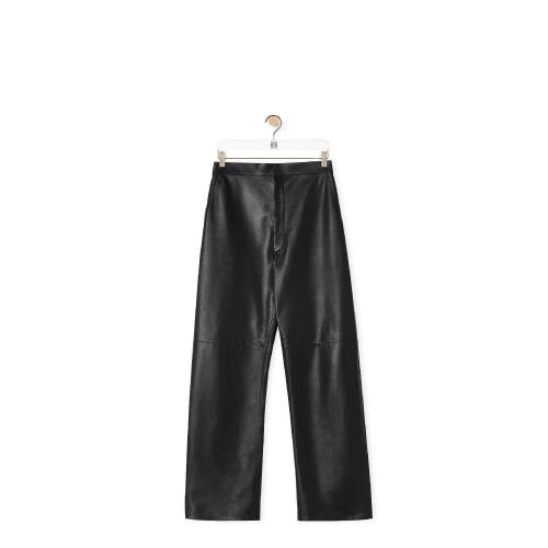  LOEWE罗意威 22年秋冬 女士 休闲裤 Trousers in nappa S359Y54L10-1100