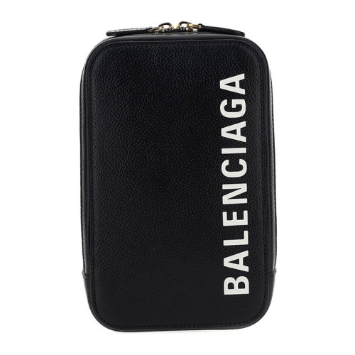 Balenciaga/巴黎世家 女士黑色小牛皮手拿包 618189-1IZKM-1090