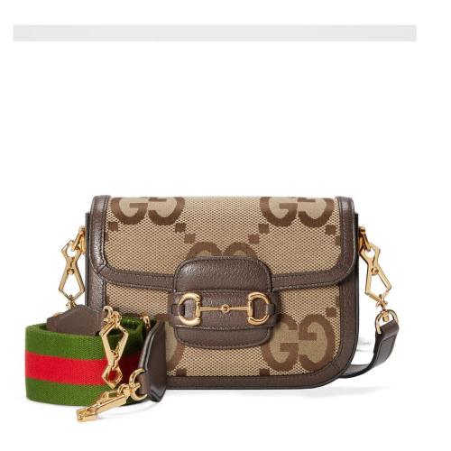  GUCCI古驰 22年秋冬 女士 Gucci 马衔扣1955系列超级双G迷你手袋 658574 UKMDG 2570