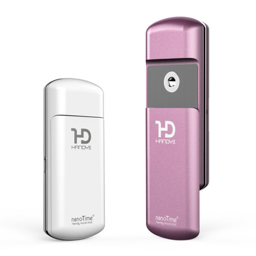 NanoTime/娜蜜丝 嫩肤喷雾补水仪便携式脸部保湿蒸脸器冷美容仪F72 日本纳米喷雾 补水不花妆明星力荐【颜色随机发】