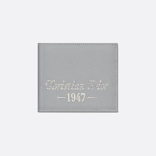  DIOR迪奥 22年秋冬 男士 钱包 Portefeuille compact 2ESBC027NFS_H62Q