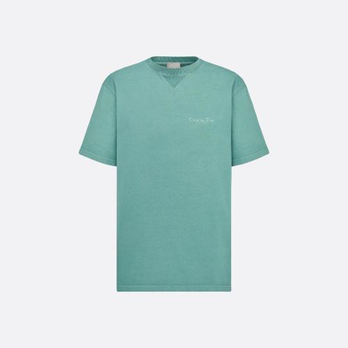  DIOR迪奥 22年秋冬 男士 短袖T恤 宽松版型 T 恤 313J696C0554_C630