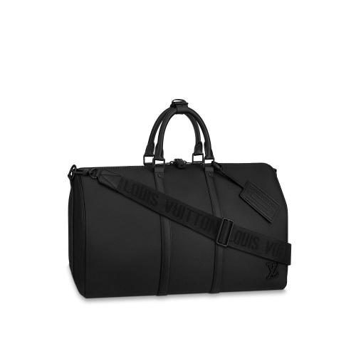  LV路易威登 22年秋冬 男士 旅行包 KEEPALL BANDOULIERE 50 旅行袋 M21420