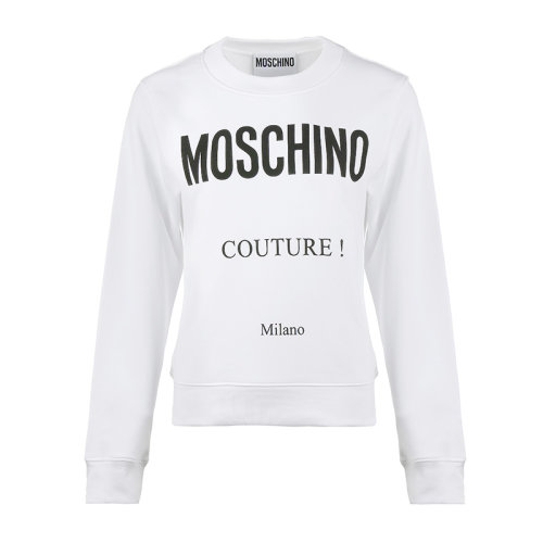 MOSCHINO/莫斯奇诺21新品字母印花女士套头卫衣女卫衣A172055273