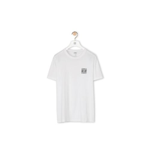  LOEWE罗意威 男士 短袖T恤 棉质 Anagram 刺绣T恤 H6109230CR-2100 预定商品1-3周发货