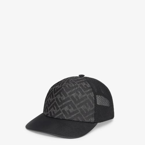  FENDI芬迪 22年春夏 男士 帽子 灰色布料棒球帽 FXQ702AH88F0UY7