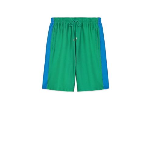  GUCCI古驰 22年秋冬 男士 The North Face x Gucci联名系列尼龙短裤 676596 XJDWQ 3334