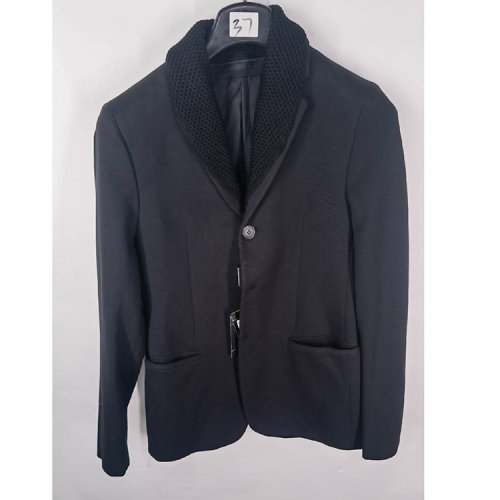 Emporio Armani/安普里奥阿玛尼  男士黑色大衣外套 S1G670 S1491 999