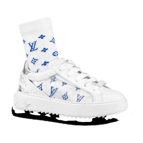  LV路易威登 22年秋冬 女士 休闲运动鞋 Time Out Sneaker 1A9PZ4 1A9PZ6 1A9PZ8 1A9PZ9 1A9PZA 预定商品2-6周发货