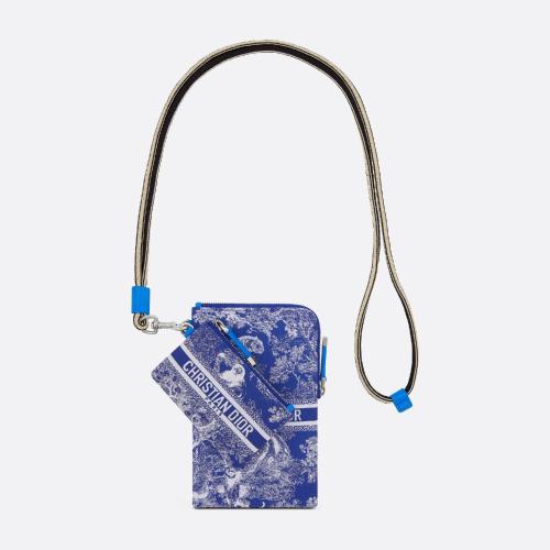  DIOR迪奥 22年秋冬 女士 手拿包 Pochette multifonction DiorTravel S5494VNTI_M808