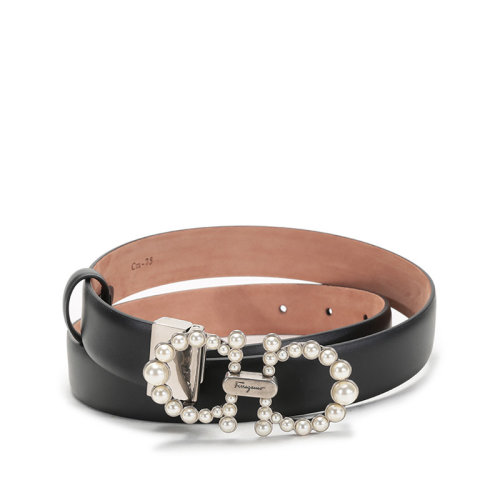 Salvatore Ferragamo/菲拉格慕   女士牛皮板扣式皮带腰带 230054