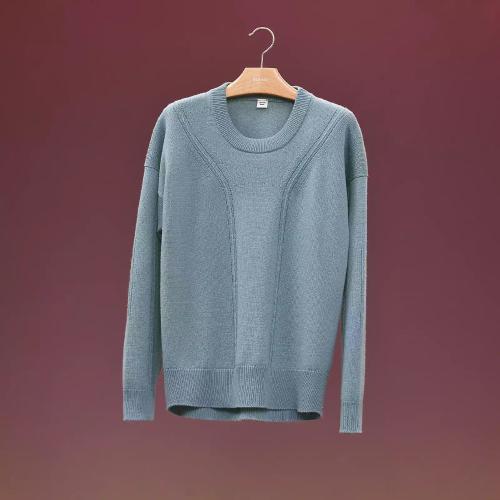  HERMES爱马仕 22年秋冬 女士 长袖衬衫 Pull manches longues Inspiration Sweat-shirt H2H260