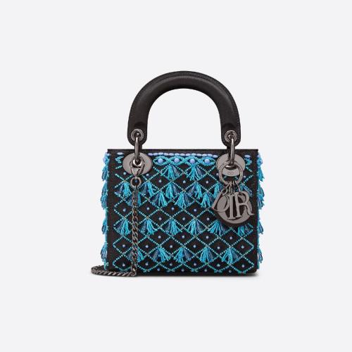  DIOR迪奥 22年秋冬 女士 单肩包 Sac Lady Dior Mini M0505BRZE_M911