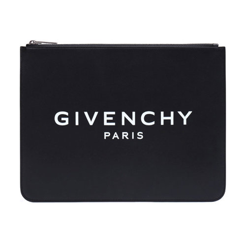 Givenchy/纪梵希 男士 男包 黑色皮革时尚手拿包 BK600JK0AC-001