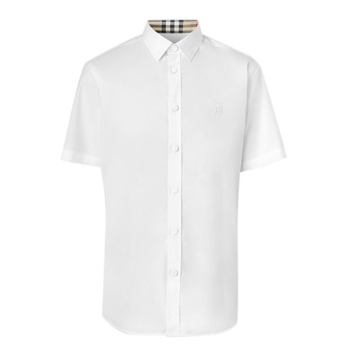 BURBERRY/博柏利 短袖专属标识图案男士短袖衬衫 8032313 1