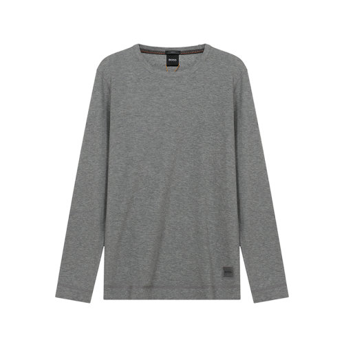 HUGO BOSS/雨果博斯 男士长袖T恤 男士棉质圆领长袖T恤针织衫 50462773