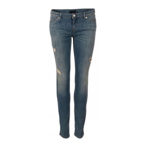  ARMANI JEANS/阿玛尼牛仔 女士蓝色棉质牛仔裤 6Y5J06 5D2MZ 1500 PLFSX