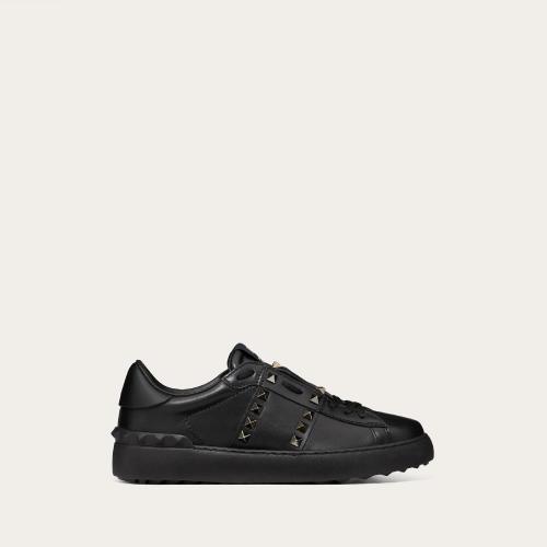 VALENTINO华伦天奴 22年秋冬 女士 休闲运动鞋 Sneakers Rockstud Untitled Noir en veau XW2S 预定商品1-3周发货