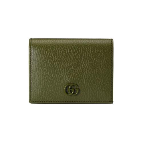  GUCCI古驰 22年秋冬 女士 GG Marmont系列卡包 456126 17WEF 3352