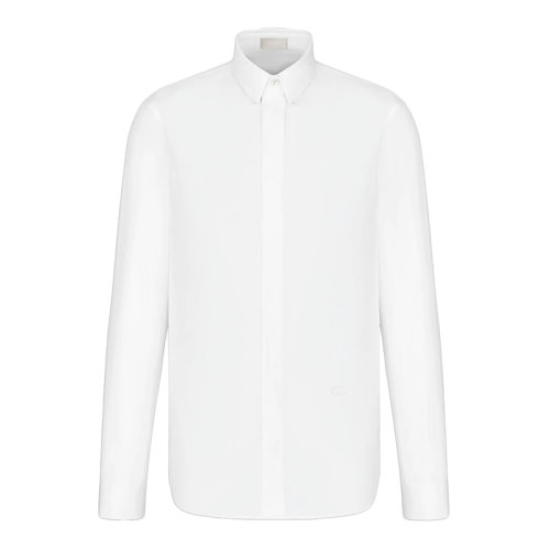 DIOR/迪奥      男士白棉府绸CD图标衬衫113C523A1581_C000
