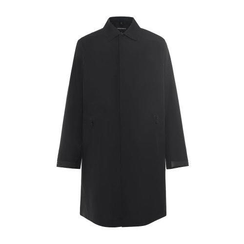 Emporio Armani/安普里奥阿玛尼[Capsule Travel Essential] 黑色 男士风衣 6K1LA4-1NQLZ-0999  黑色 意码52 黑色 意码52