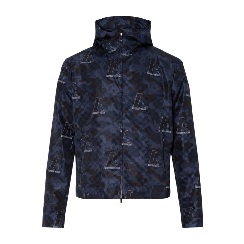 Emporio Armani/安普里奥阿玛尼 蓝色迷彩 男士夹克  [Exclusive] A1R410-A1306-921