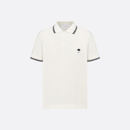  DIOR迪奥 22年秋冬 女士 短袖Polo Polo 243T10B4084_X0200