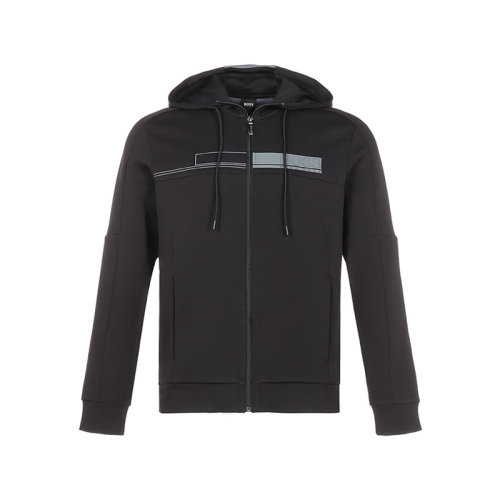 HUGO BOSS/雨果博斯 2021款 男士夹克 男士棉/涤纶连帽拉链运动衫外套上衣 50441233