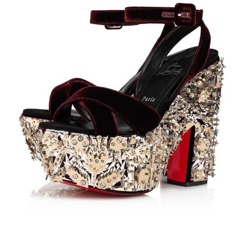  CL红底鞋 22年秋冬 女士 高跟凉鞋 Superyaz 3221189t711