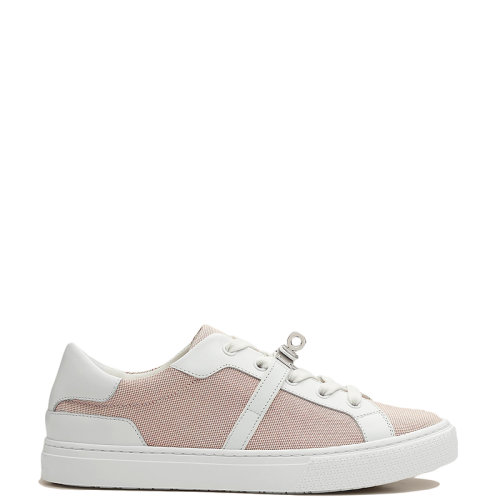 HERMES/爱马仕 22年秋冬新款 Day系列 女士覆盆子粉色/白色小牛皮Kelly搭扣运动鞋H221195ZC5360