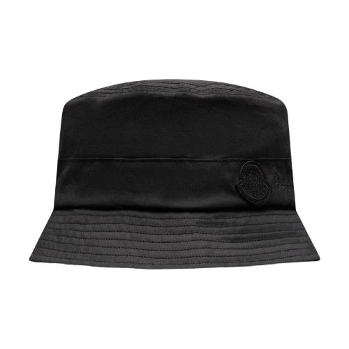 MONCLER蒙可蒙克莱 22年秋冬 男士 帽子 Waxed Cotton Bucket Hat H20923B00022M2146999