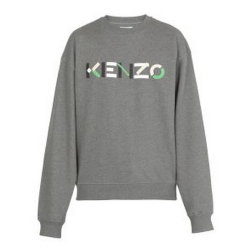 KENZO/高田贤三 男士灰色棉质卫衣 FB55SW5234MO 96 PLFSX