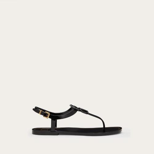  VALENTINO华伦天奴 22年秋冬 女士 平底凉鞋 Sandales basses a entre-doigts VLogo Signature 预定商品1-3周发货