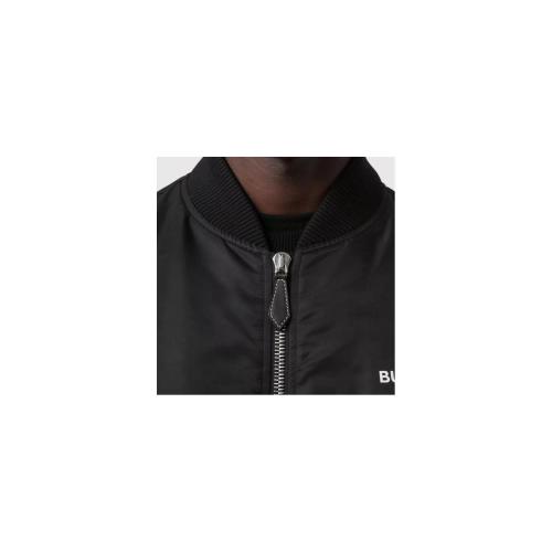  BURBERRY 22年秋冬 男士 Deer Graphic Nylon Bomber Jacket 80561171