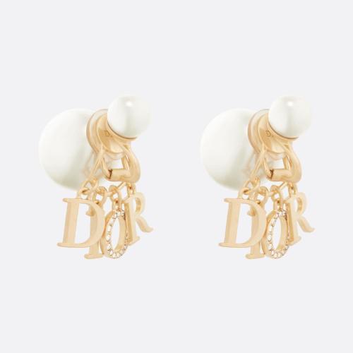  DIOR迪奥 22年秋冬 女士 耳环 Dior Tribales 夹式耳环 E2074WOMCY_D301