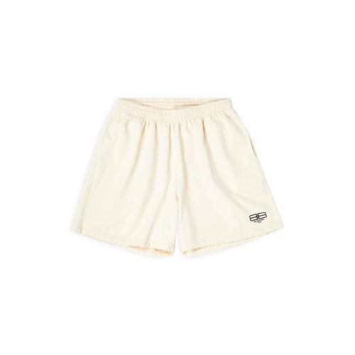  BALENCIAGA巴黎世家 22年秋冬 男士 短裤 BB PARIS ICON SWEAT SHORTS 676137TMVG69069