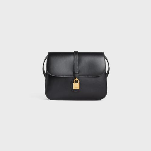 CELINE赛琳思琳 22年秋冬 女士 单肩包 SAC TABOU MOYEN MODELE VEAU LISSE 196583DK1.38NO